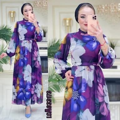 فستان شيفون - 25 usd