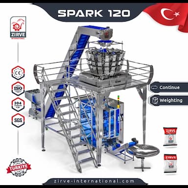 خط تعبئة وتغليف نظام وزني موديل SPARK 120 - 1 usd