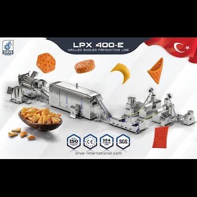 GRILLED BUGLES PRODUCTION LINE LPX400-E - 1 usd