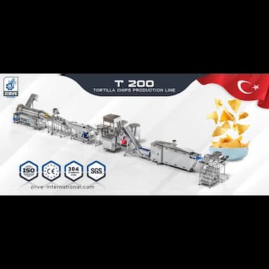 TORTILLA CHIPS PRODUCTION LINE T200 - 1 usd