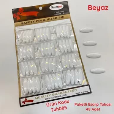 وشاح معبأ بإبزيم 48 قطعة اللون - 0.64 usd