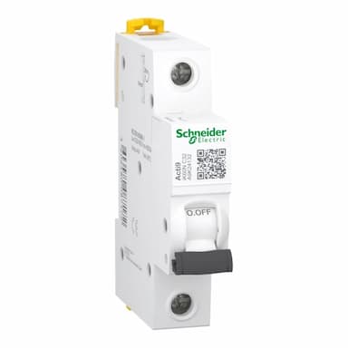 A9K24132 قاطع دائرة ، Acti9 iK60N، 1P، 32 أمبير، منحنى C، 6000 أمبير (IEC 60898-1) - 3 usd