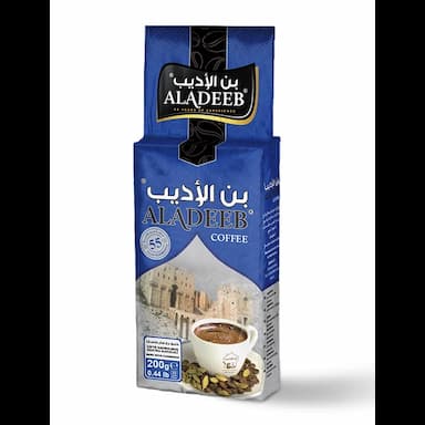 بن الاديب 200 غرام مع هال اكسترا غامق - 2.45 usd
