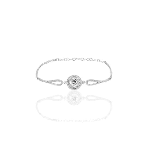 مجوهرات فضة اسوارة عيار 925 - 17 ~ 19 usd $