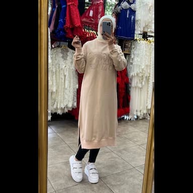 بلوزة قطن طويلة - 19.99 usd