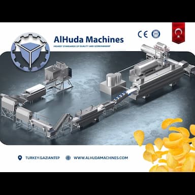خط إنتاج شيبس البطاطس الطبيعية - 999.99 usd