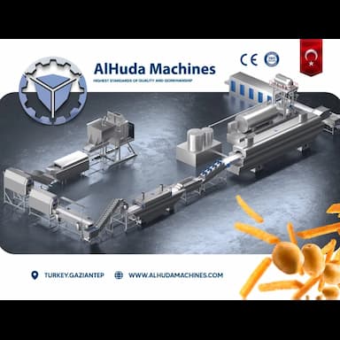 خط إنتاج البطاطا النصف مقلية - 669999.9 usd