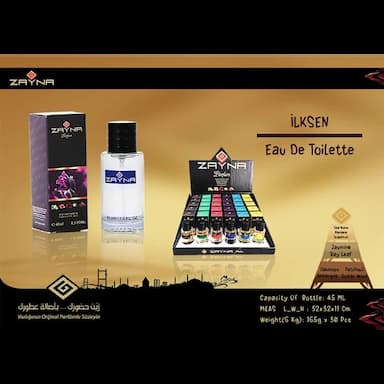 Zayna İlksen 45ml Eau De Toilette - 2.49 usd