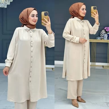 طقم قطعتين تونيك - 19.49 usd