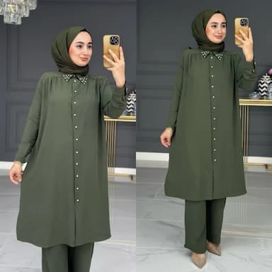 طقم قطعتين تونيك - 19.49 usd
