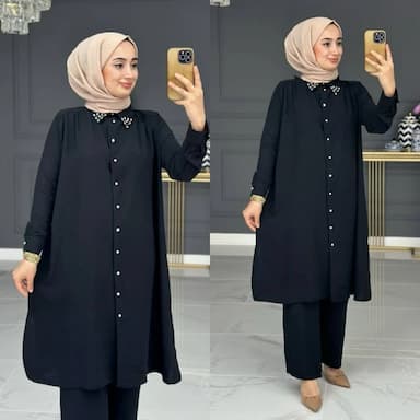 طقم قطعتين تونيك - 19.49 usd