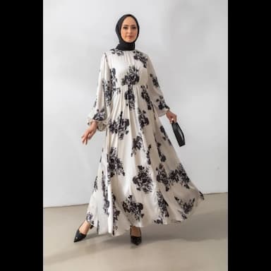 فستان صيفي فاخر بتصميم من زالاندي مناسب لقضاء العطلات على الشاطئ فستان طويل مكشكش أنيق - 27.9 usd