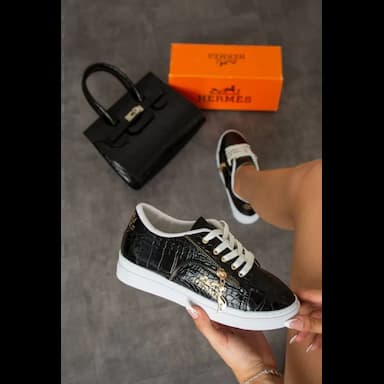 حقائب ماركات طقم حذاء وحقيبة وكمر جزدان - 13.99 usd