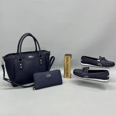 حقائب ماركات طقم حذاء وحقيبة وكمر جزدان - 13.99 usd