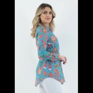 قميص نسائي موديل عصري - 11.99 usd