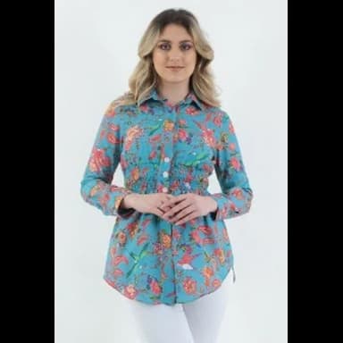 قميص نسائي موديل عصري - 11.99 usd