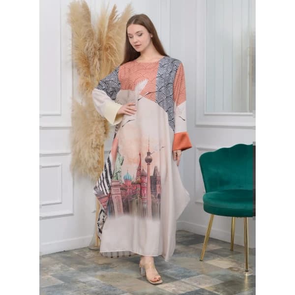 جلابية نسائية خليجية قياس موحد - 21.99 ~ 22 usd $