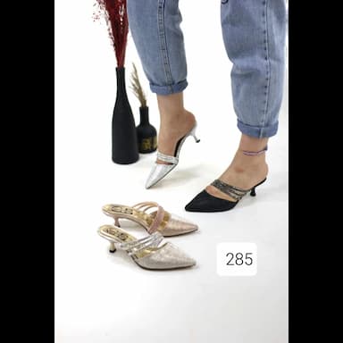 أحذية نسائية بكعب - 9.5 usd