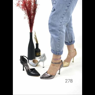 أحذية نسائية بكعب - 9.5 usd