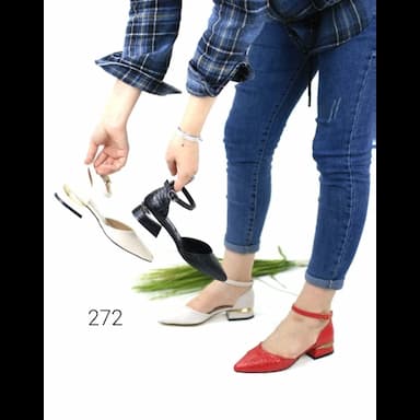 أحذية نسائية بكعب - 9.5 usd