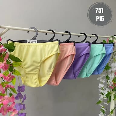 ملابس داخلية نسائية - كيلوتات نسائية قطنية - 3.5 usd