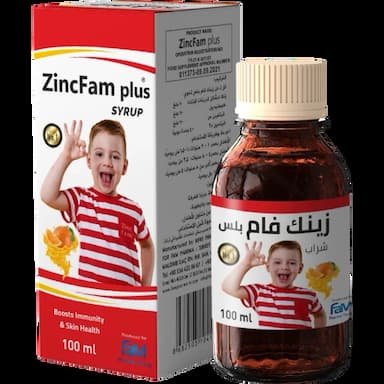 شراب زنك فام بلس - 0.8 usd