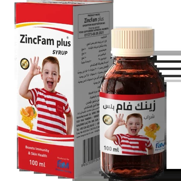 شراب زنك فام بلس - 0.8 ~ 0.95 usd $