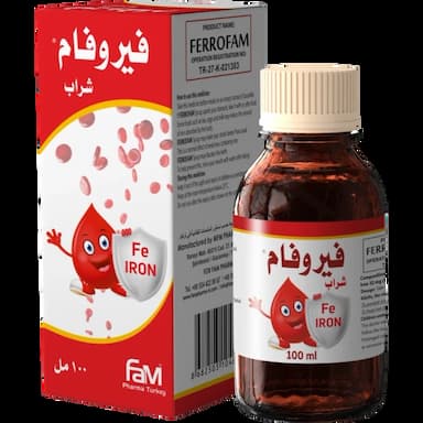 شراب فيروفام - 0.7 usd