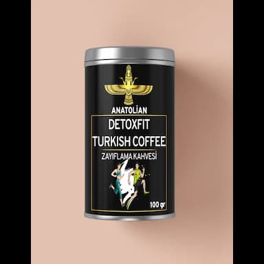 قهوة تركية DETOXFIT - 100 جرام -  usd